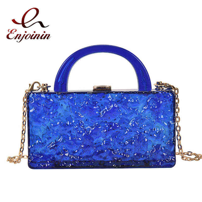 

Evening Bags Acrylic Transparent Box Party Clutch Evening Bag for Women Fashion Purses and Handbags Stripe Design Shoulder Bag Crossbody Bag 220402, Black