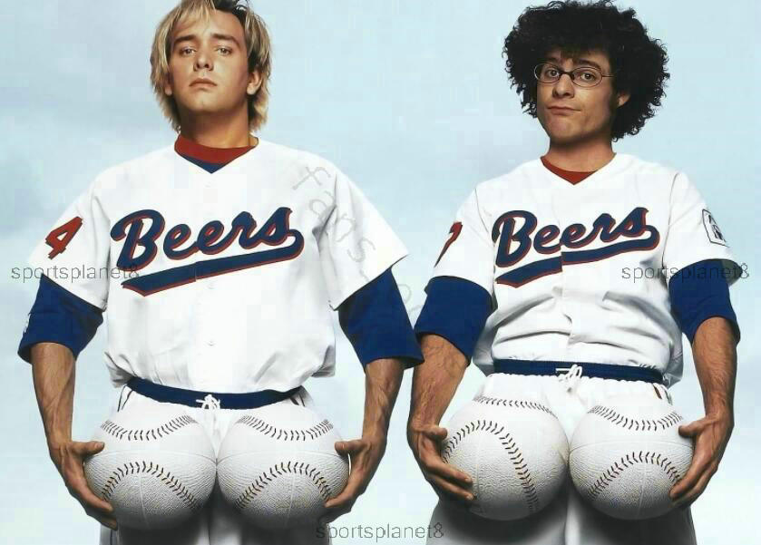 

Doug Remer 17 Joe Coop Cooper 44 BASEketball Jersey BEERS Button Down White All Stitched Stitch Sewn High Quality Jerseys00023, Blue