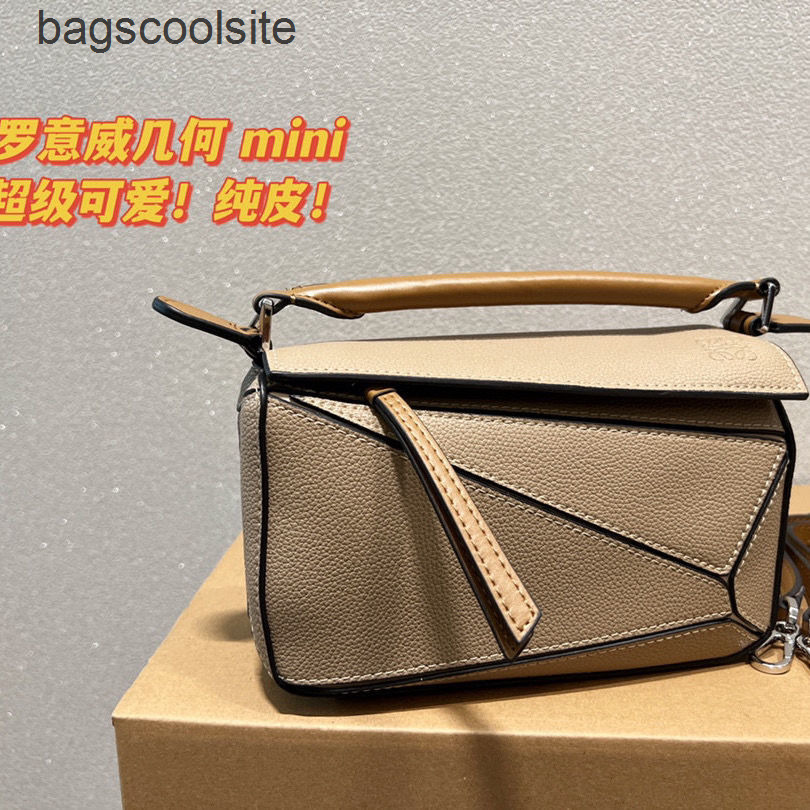 Puzzles Leather 2022 Sac de créateur d'épaule sac à main sac à main mini loews fashion femme 1eU3