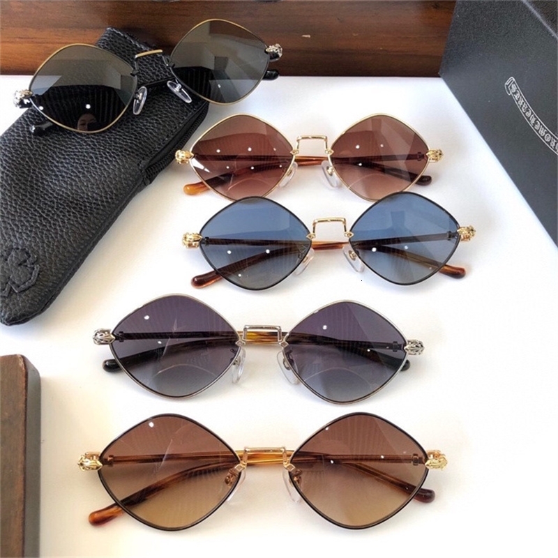 

Sunglasses croxin personalized oval star net red, the same fine carving fashion men's and women's ZHOG