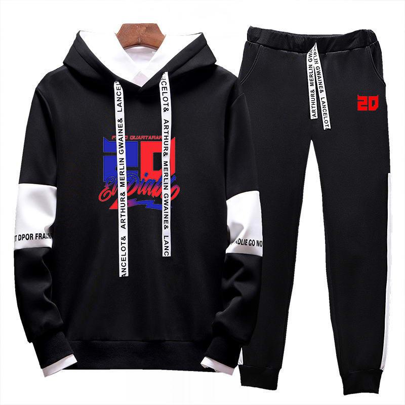 

Men' Tracksuits Fabio Quartararo 2022 Men' Long Sleeves Sportswear Sweatshirts Sporting Hoodies Pants Two Pieces Sets ClothingMen