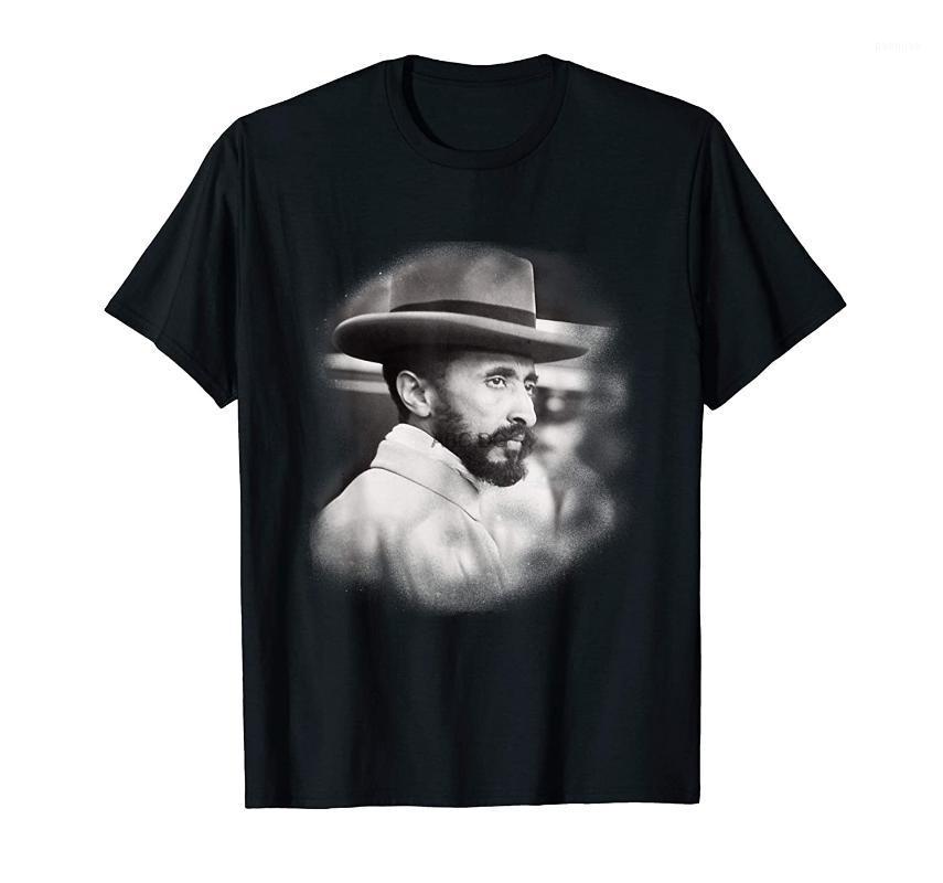 

Men' T-Shirts Selassie Shirt Ethiopian Emperor Haile Face T, Men-darkpurple