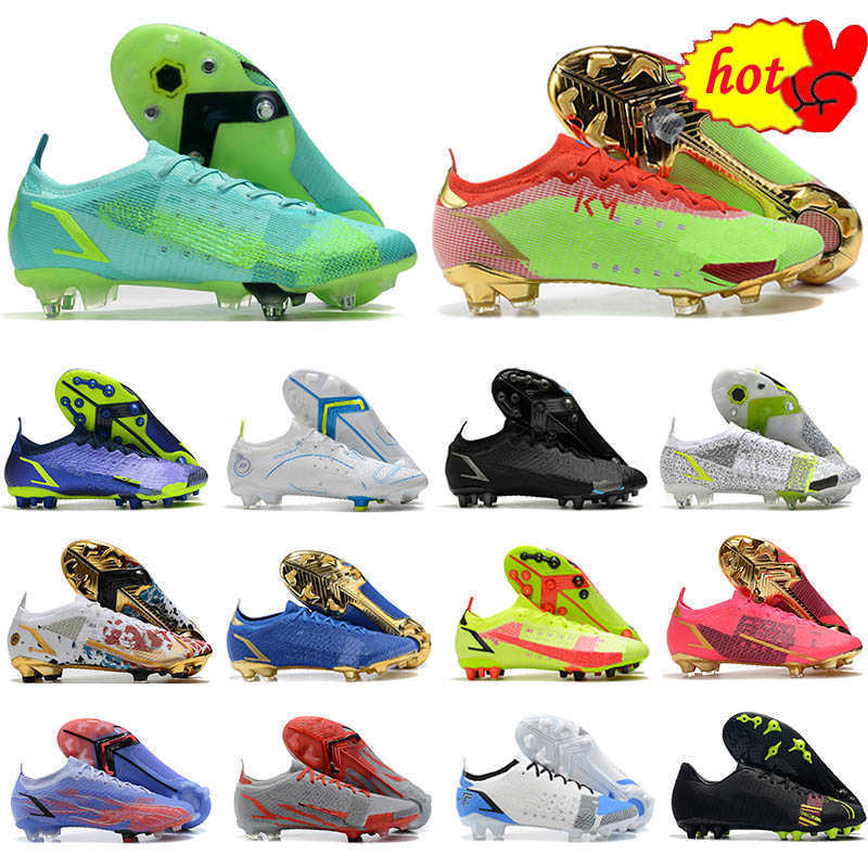 

2022 Mens High Tops Soccer Shoes Superfly 8 Elite FG Cleats Mercurial Vapores 14 XIV Dragonfly MDS Firm Ground Men Outdoor Ronaldo CR7 Football