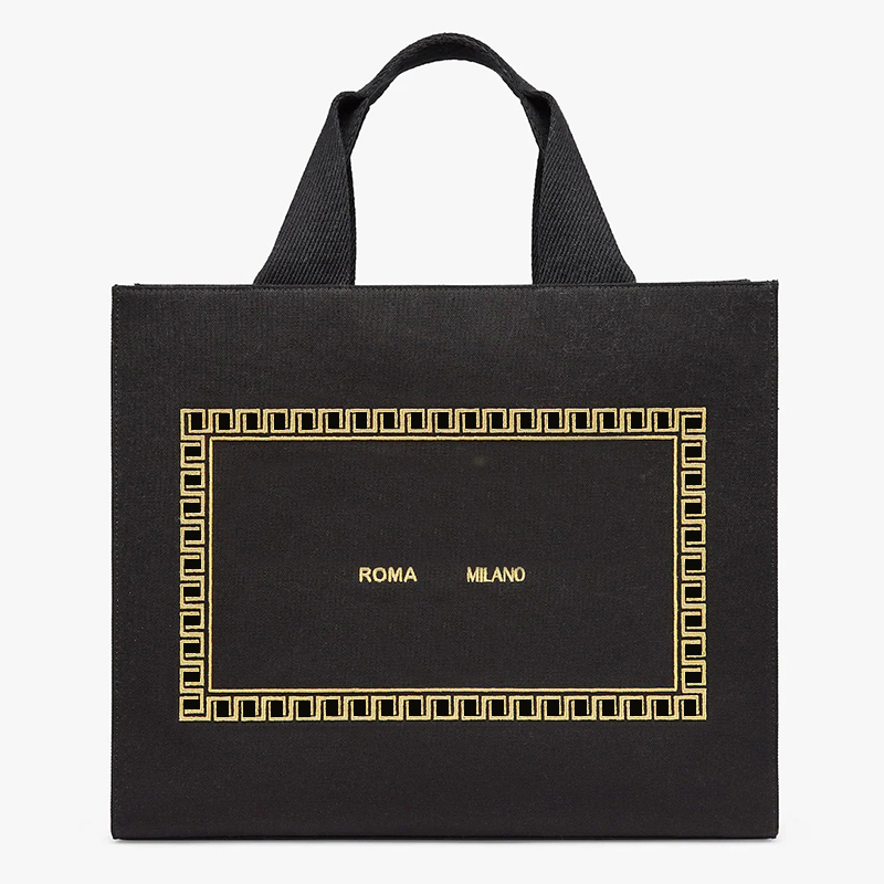 

High Quality Handbags Tote Bags Chain Large Capacity Travel Shopping Shoulder Bag Crossbody Purse Women Canvas Golden Letter Head Portrait Black Totes Purses, Gift bag