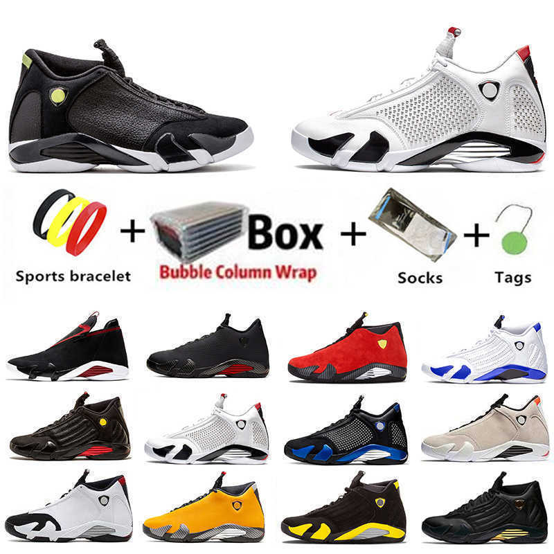Avec boîte de haute qualité 14s Jumpman Z 14 Chaussures de basket-ball pour hommes XVI Thunder Black Toe Reverse Last Shot Varsity Royal hommes b