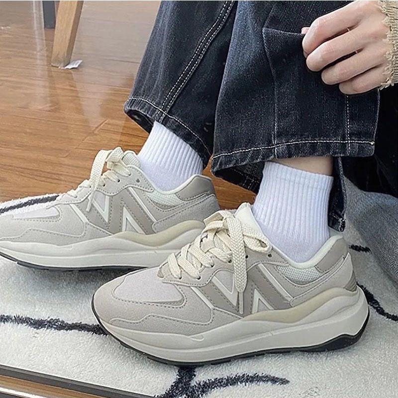 

2022 NB574 shoes men women casual running shoe nb574 designer sneakers Varsity Gold Shadow White Green outdoor sports mens trainers 36-44 wp08, #1