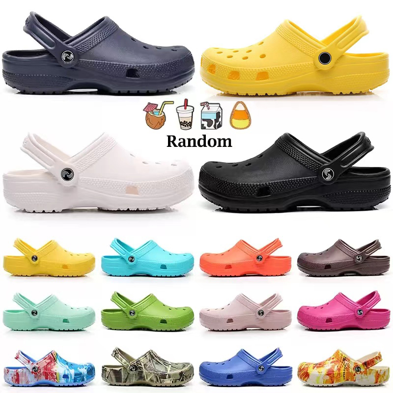 

Clogs slipper designer slides Casual Beach Waterproof Shoes Classic Summer Slippers, Color9