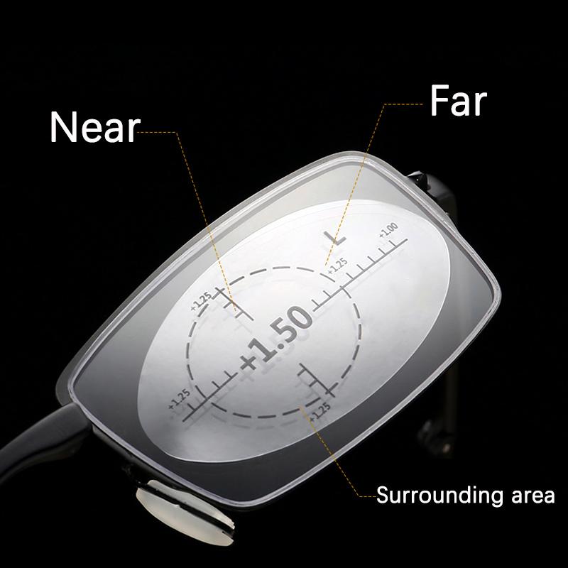 

Sunglasses Multifocal Presbyopic Glasses Ring Progressive Reading For Men Women Far Near Anti Blue Light 360 Degrees Clear VisionSunglasses
