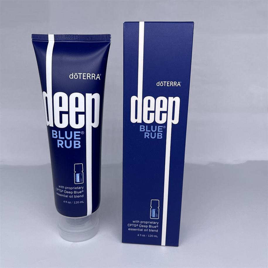 

High Quality Foundation Primer Body Skin Care Deep BLUE RUB Topical Cream Essential Oil 120ml lotions303v, As pic