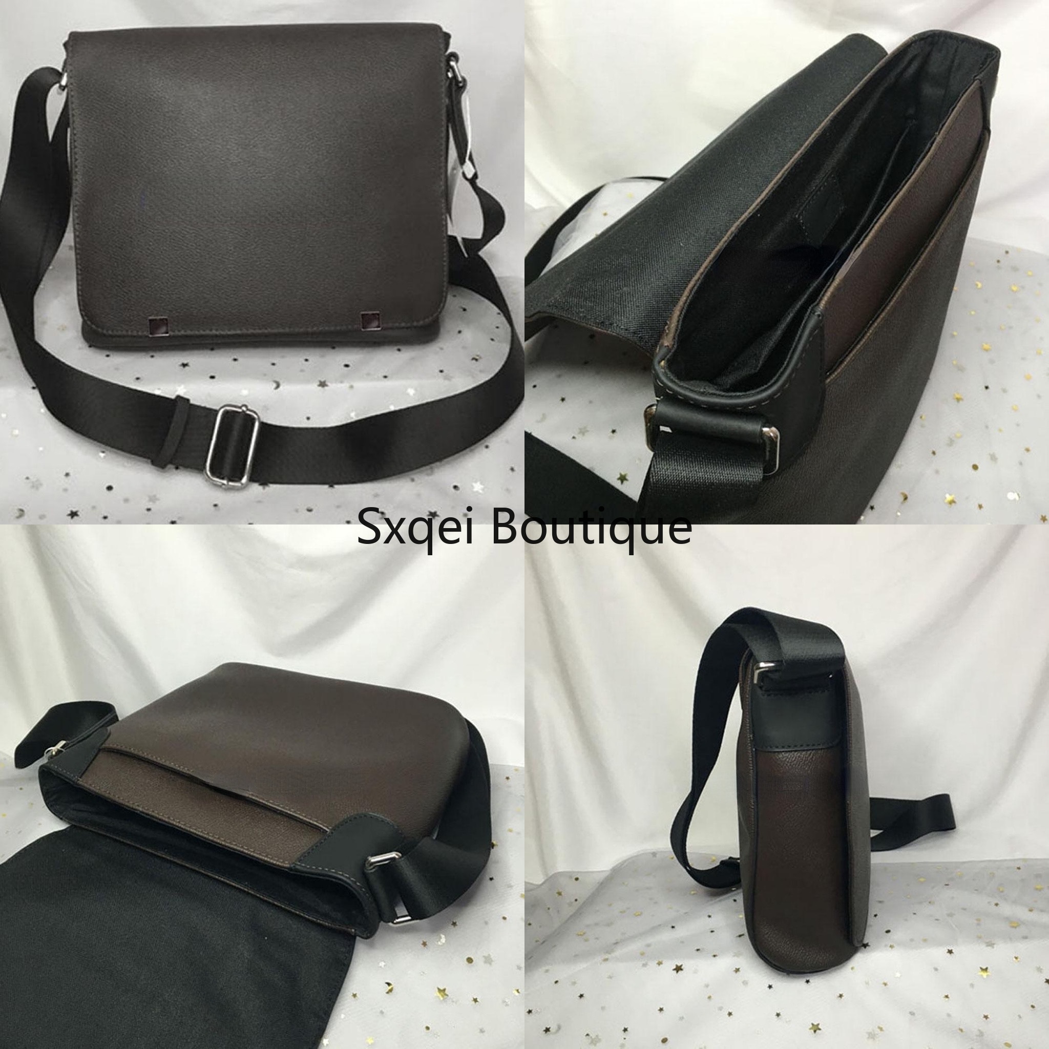 

2022 Classical Messenger Bags for Men Designer Bag Fashion Shoulder Totes Outdoor Man Leather Crossbody Bags, H41028