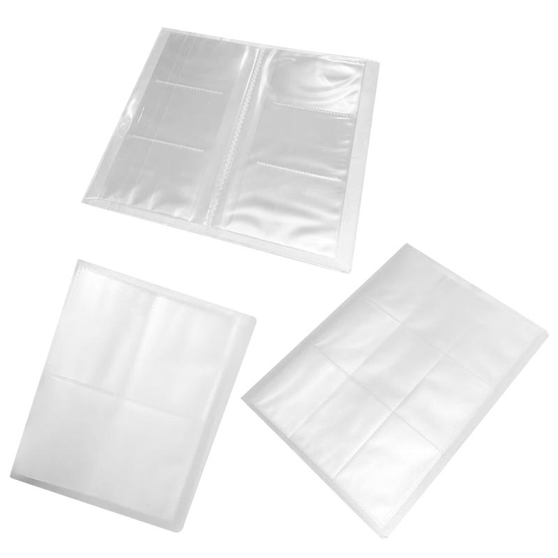 

Jewelry Pouches Bags Dust-Proof Book Portable Travel Earring Small Organizer Transparent PVC Storage Bag CaseJewelry