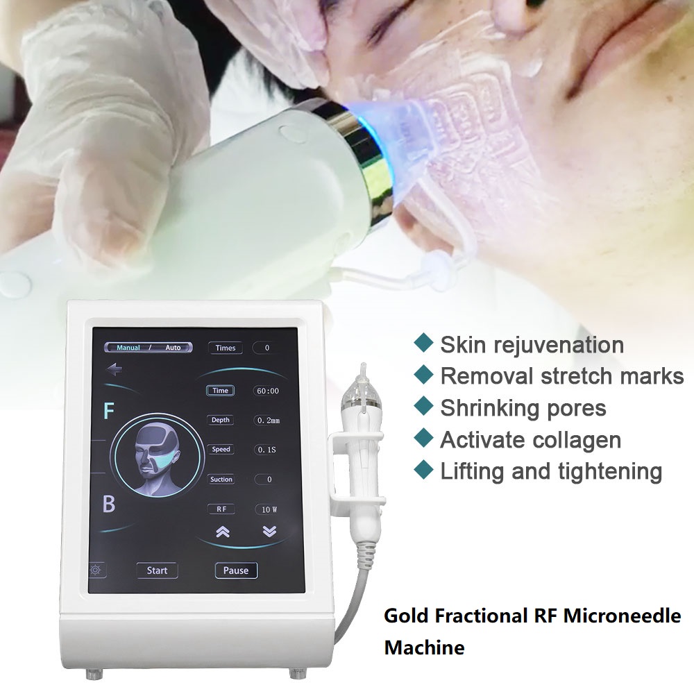 Magic RF Microneedling Machine 2 in 1 Nano Fractional Micro Needles Radio Frequency Equipment Anti-wrinkle Face Lightening Facial Relaxation Skin-image-785119567