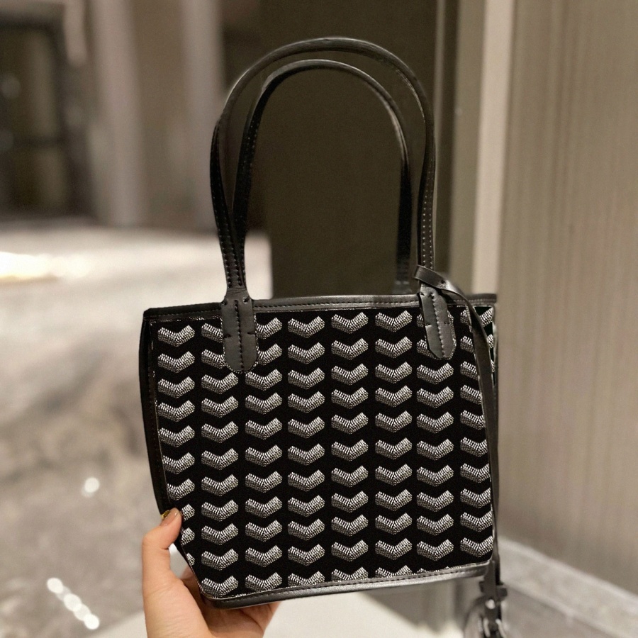 

Designer Anjou Tote Bag Shoulder Luxurious Leather Mini PM Women Handbag Black Womens Totes Yellow Blue Green Goyar Handbags Purses a1kQ#