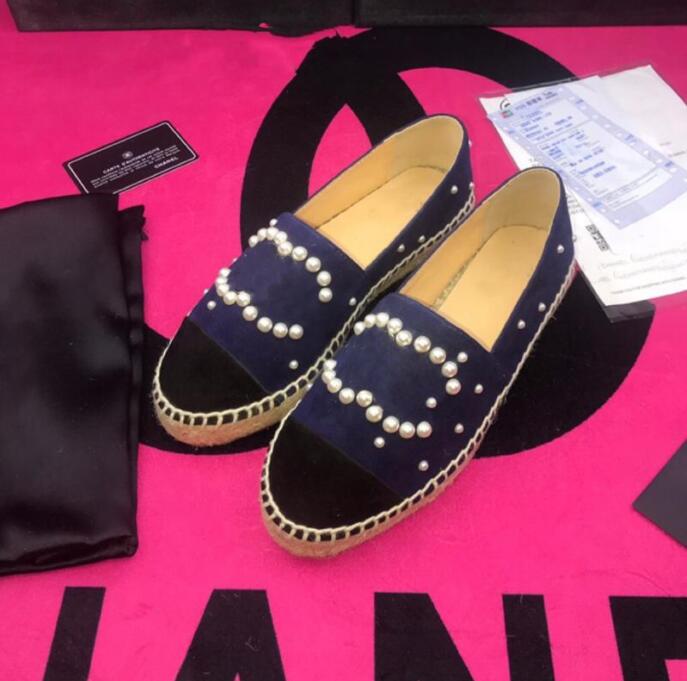 Chaussures décontractées Femmes Espadrilles Été Dames Plat Plage Demi Pantoufles Mode Femme Mocassins Pêcheur Toile Taille de chaussure 35-40