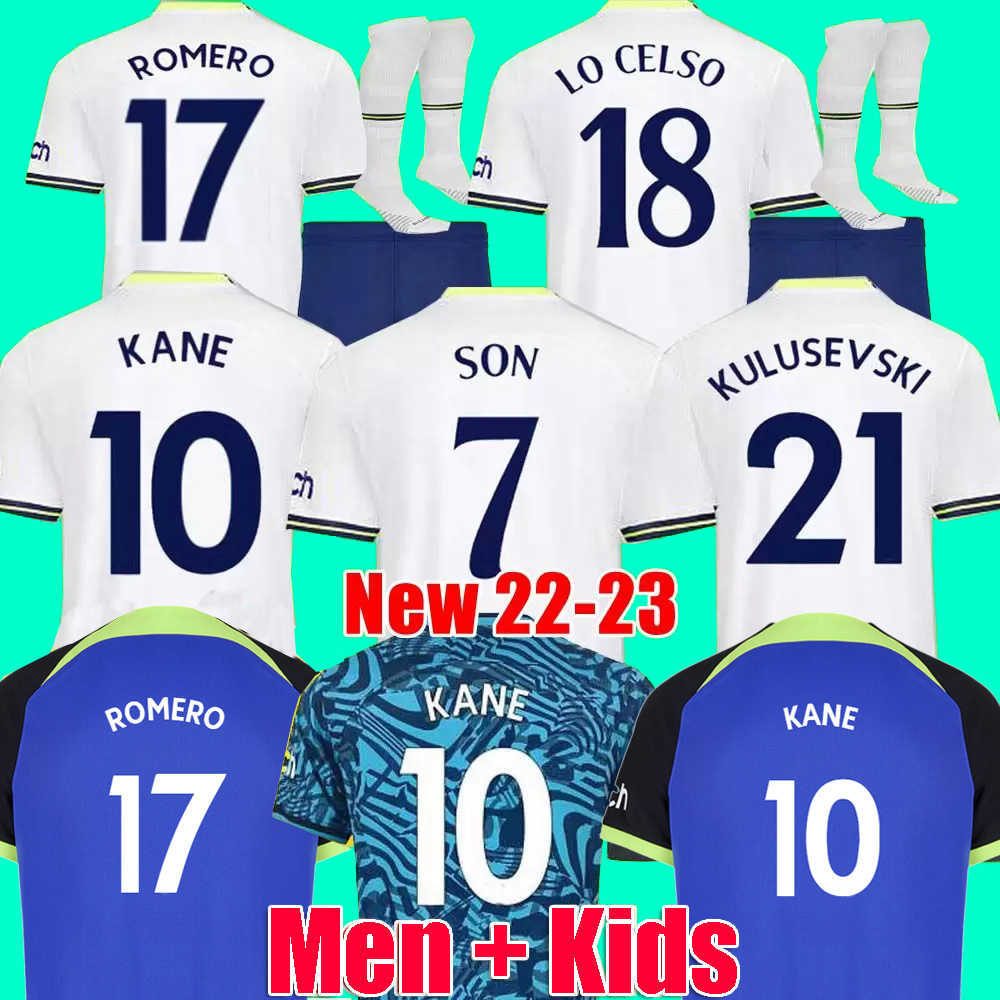 

22 23 KANE SON KULUSEVSKI PERISIC Soccer Jerseys HOJBJERG colorful RICHARLISON 2022 2023 LUCAS DELE Third 3rd Football kit shirt BRYAN, Men home uc