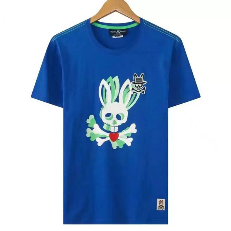 

Luxury Designer Mens Casual T Shirt Fashion Polo Shirt Premium Cotton Short Sleeve Rabbit Animal Print Hip Hop Street Top Summer tee size -3XL