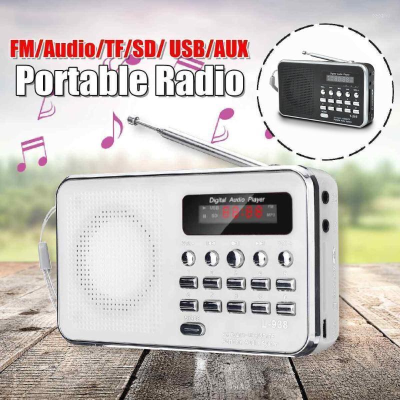 

Mayitr Mini Portable LCD Digital FM Radio USB SD/TF Card MP3 Player Antenna Receiver Handheld