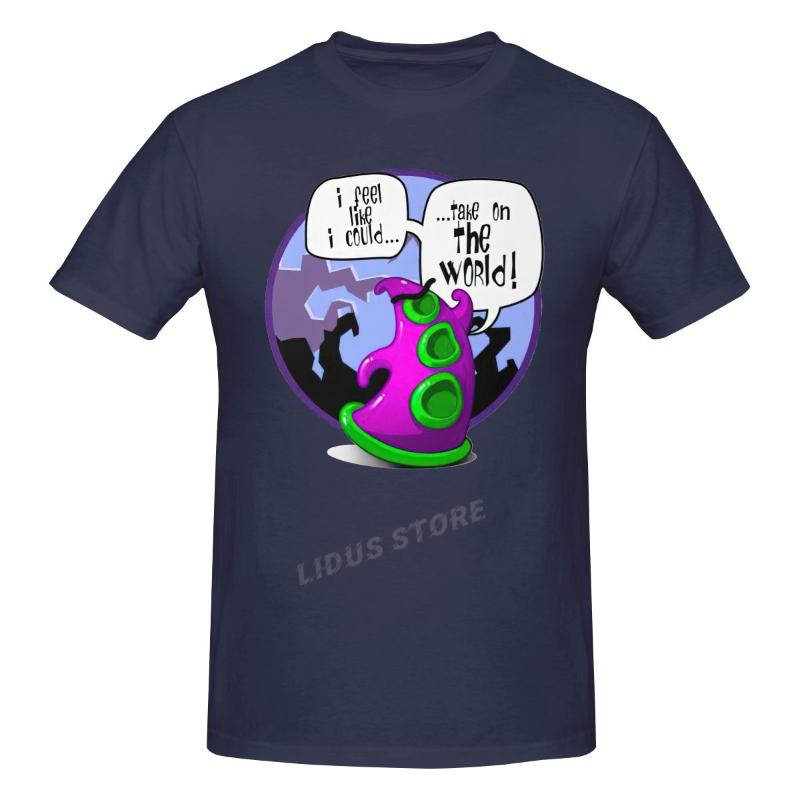 

Men' T-Shirts Funny Day Of The Tentacle T Shirt Harajuku Clothing Short Sleeve Cotton Streetwear Graphic Tshirt TeesMen, Ld blue