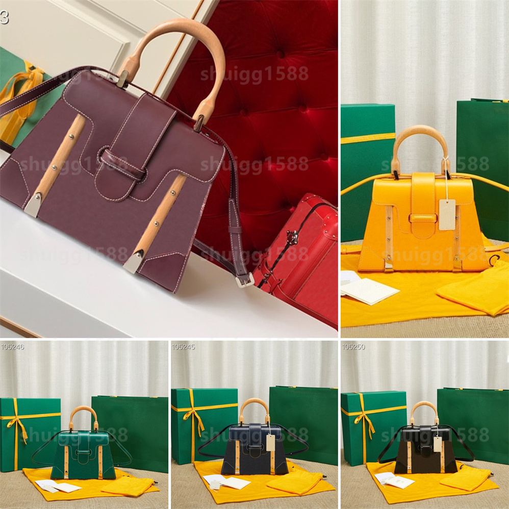 

5A high quality leather handbag luxury designer bag lettered pattern can be shoulder back or diagonal span, Yellow