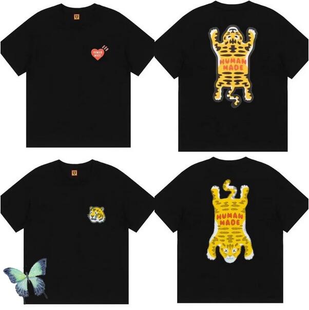 

2022 Summer Cotton Two Style Tees Tops Tiger Print T-shirt