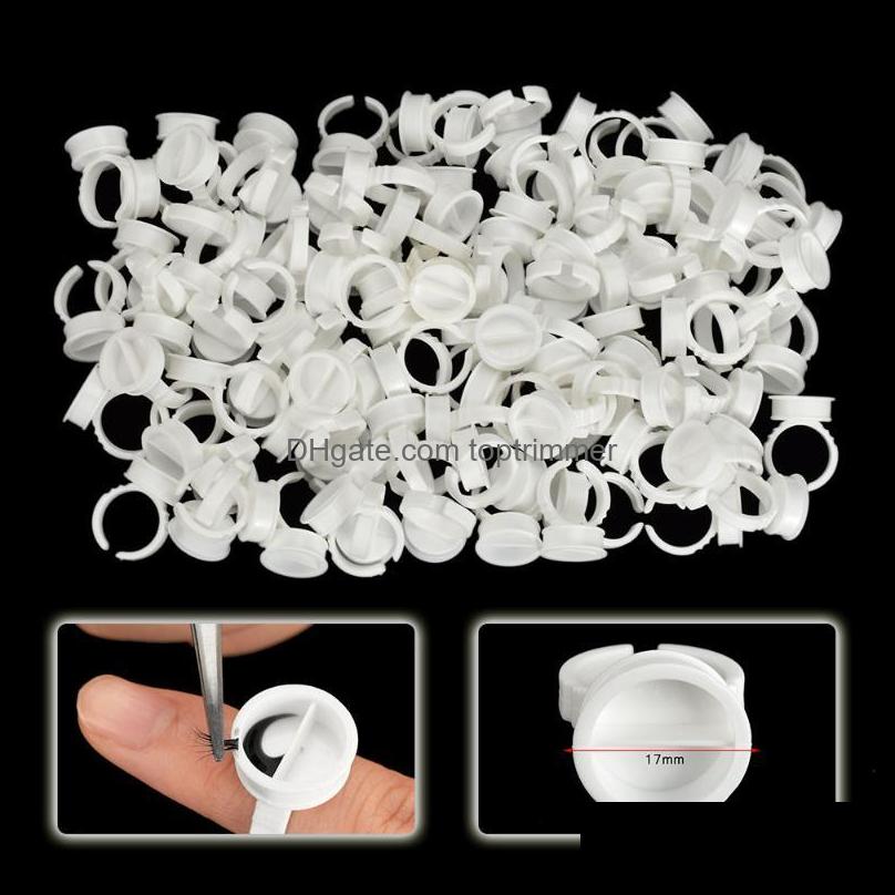 

Other Tattoo Supplies Tattoos Body Art Health Beauty 100Pcs S/M/L Permanent Makeup Tool Disposable Finger Ca Dh5Ml