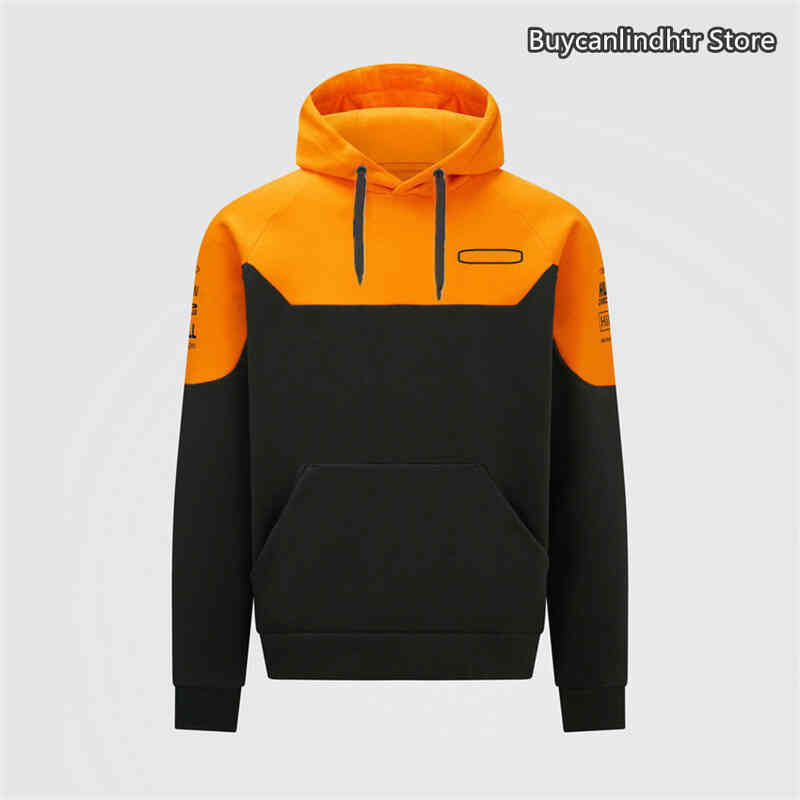 

F1 Mclaren Team Racing Fans Hoodies Autumn Winter Formula One Racer Lando Norris suit Pullover Hoodie Men/women Oversized, Beige