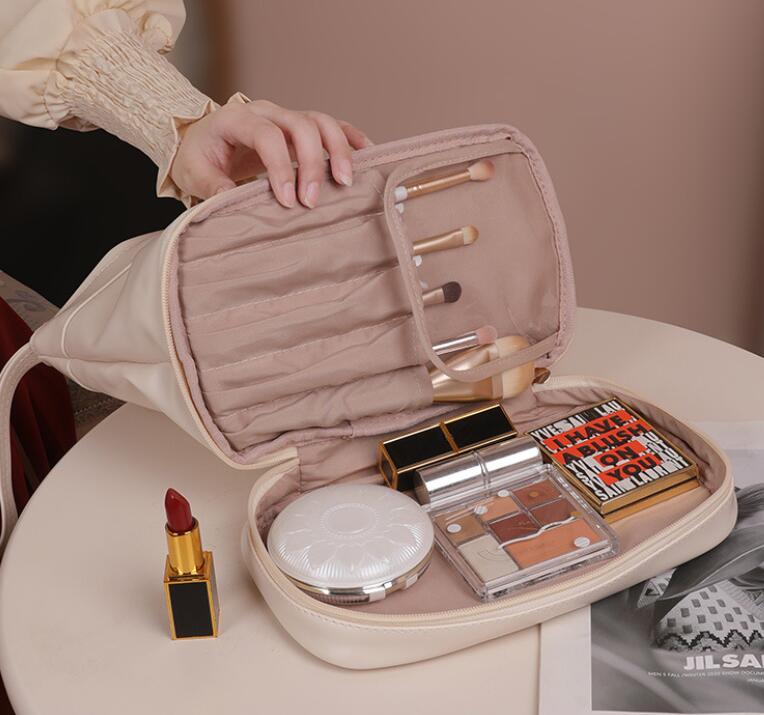 

proof HBP water Ladies wash bag woman cosmetic handbag case purse high quality, Black