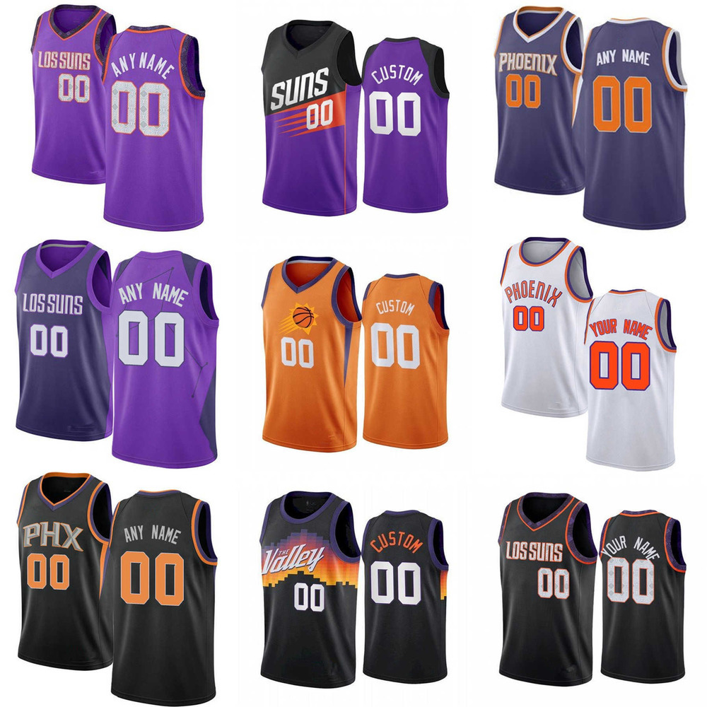 

75th Custom MEN Jersey Women Youth 99 Jae Crowder 23 Cameron Johnson 8 Frank Kaminsky III 11 Abdel Nader Phoenix''Suns''Basketball Jerseys, Color