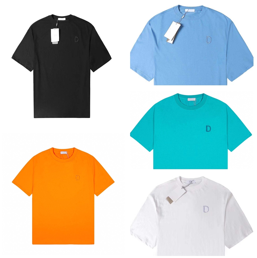 

Summer Mens Dior T Shirts Designer Luxury Tops tshirt europe paris t-shirt shirt Womens classic simple letter embroidery D Logo short sleeve fashion casual top tee, I need look other product