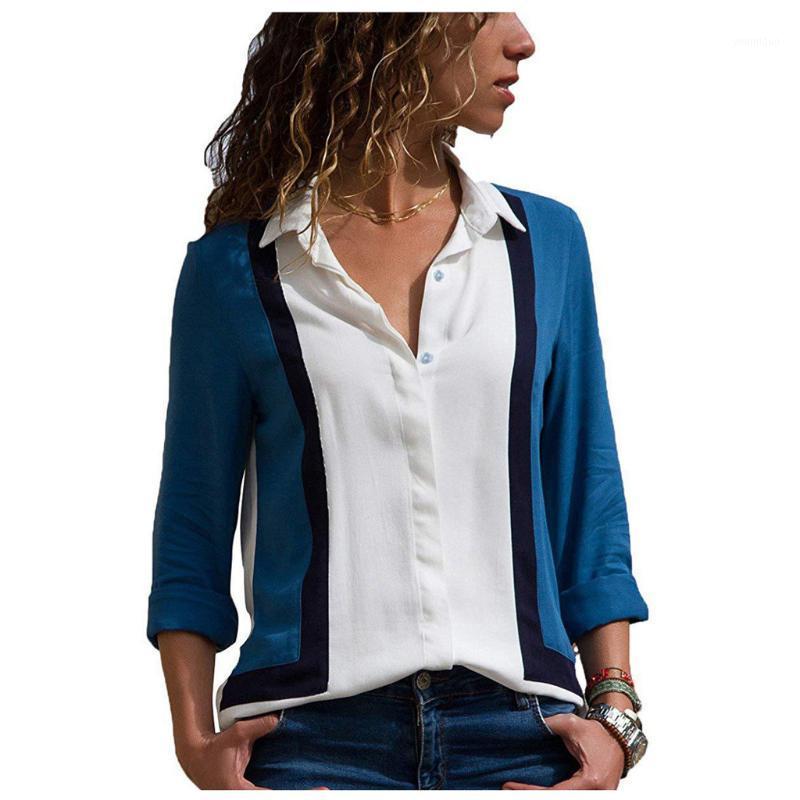 

Pineapple Blouse Women's Shirt Ananas White Long Sleeve Blouses Woman 2022 Womens Tops And Elegant Top Female Autumn & Shirts, Blue