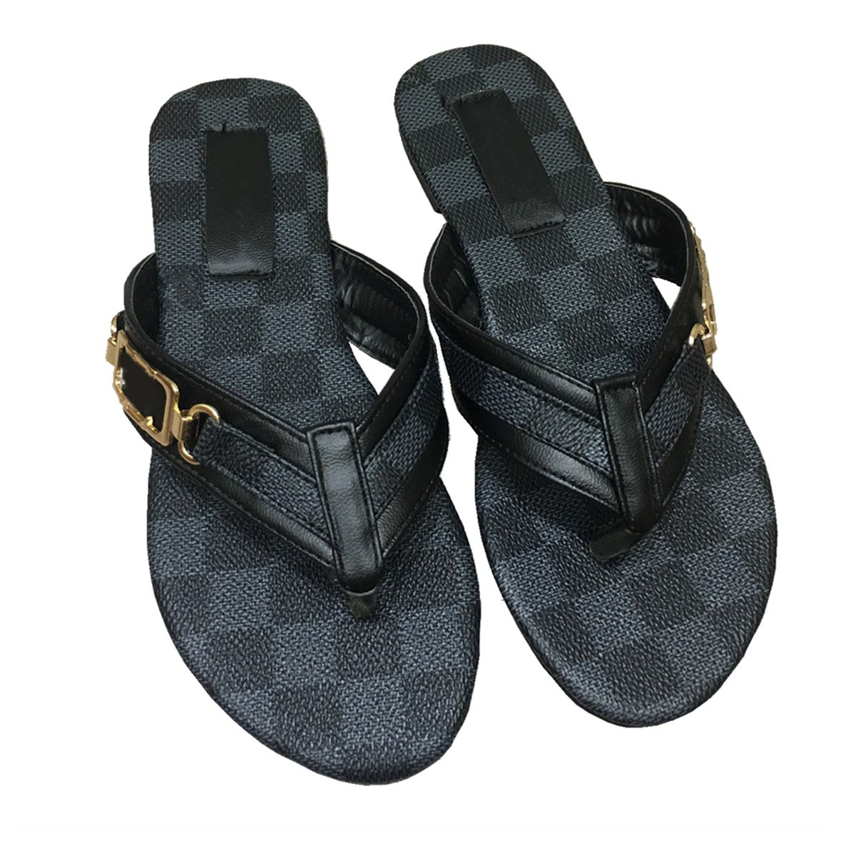 

Beach slippers Classic Summer Designer Fashion flops leather lady Slides women shoes Hotel Bath Ladies sexy Sandals Large size, 02