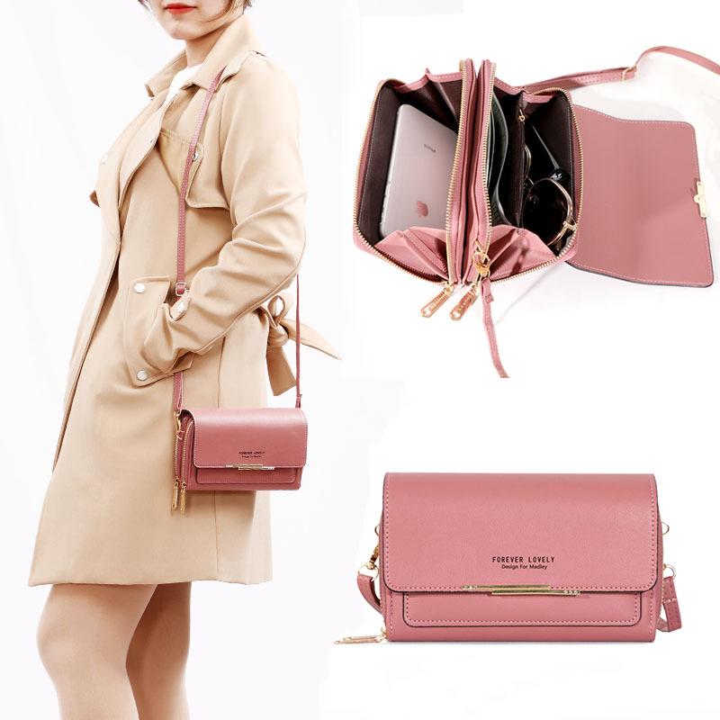 

Evening Bags Women Pu Leather Handbags Female Multifunctional Large Capacity Shoulder Fashion Crossbody For Ladies Phone PurseEvening, 10