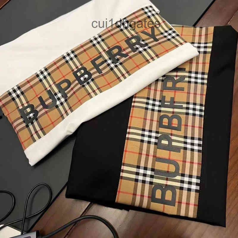 

Brand 2022 Designer Classic T shirt and Polo shirts Foreign trade 2022 new Babao short sleeve t-shirt men's women's, Check white