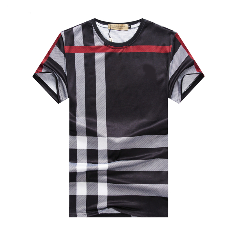 

2022 Fashion Mens T Shirts Black White designer High-end luxury Men Casual Top Short Sleeve M-3XL @120