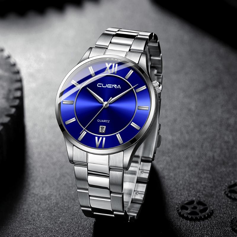 

Wristwatches Business Stainless Steel Watches For Men Top Sport Waterproof Quartz Relogio MasculinoWristwatches WristwatchesWristwatches, Silver black