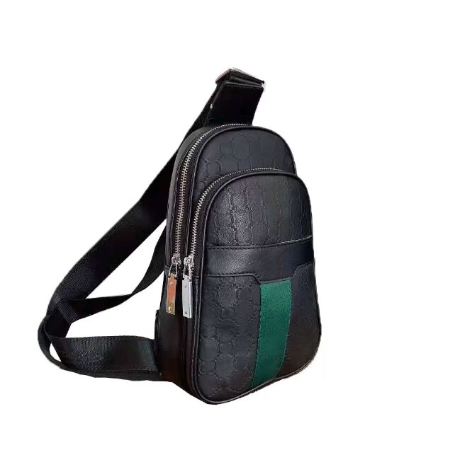 Avenue Sling Sac à hommes sacs de poitrine réels vaches de vache devine en cuir épaule des concepteurs de luxe