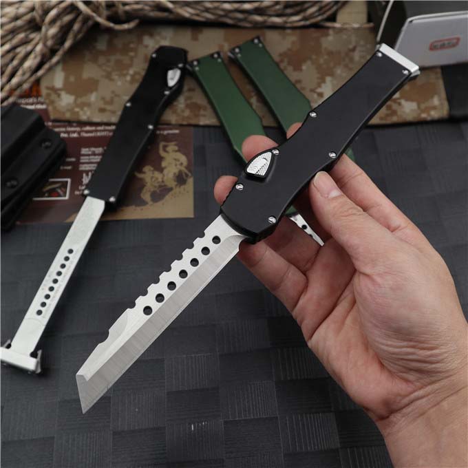 

10.8" inch Benchmade Automatic knife CNC VG10 STEEL T6061 handle V56 TX85 UT121 BM3300 BM535 BM940 BM3310 tactical camping EDC tool folding pocket OTF knives