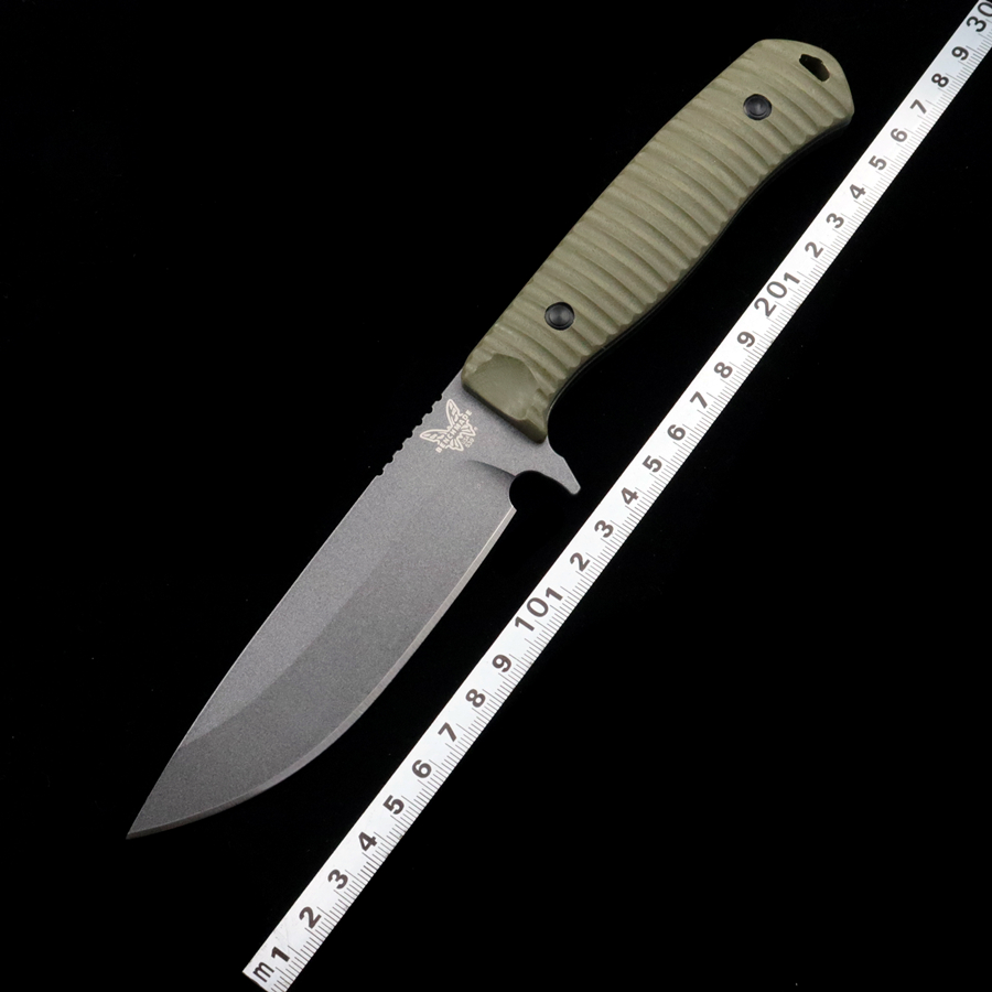 

Benchmade BM 539GY Anonimus Fixed Blade Knife Outdoor Camping Hunting Pocket Tactical Self Defense EDC Tool 535 940 Knife