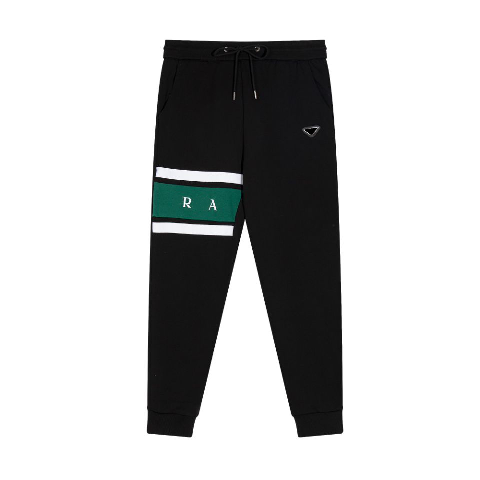 

Men's Pants trousers Trousers stylish casual black grey reverse triangle pocket 100% cotton suit high quality sports European and American sizeXL