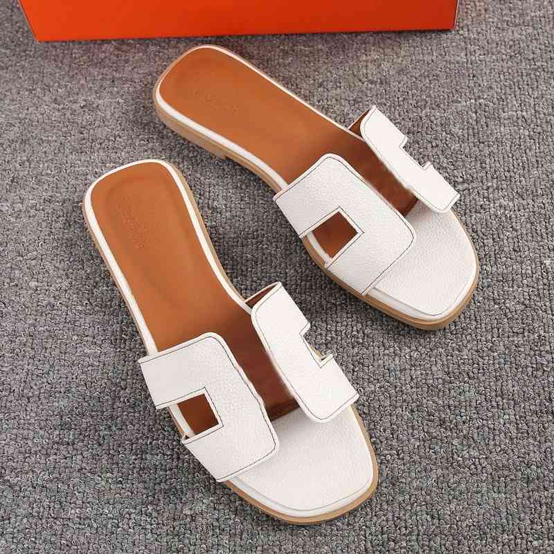 

Luxury Brand Summer Sandals Slippers Women's 2022 Fashion Designer Flat Sandals Soft Sole Shoes Women's Breathable Beach Sandals