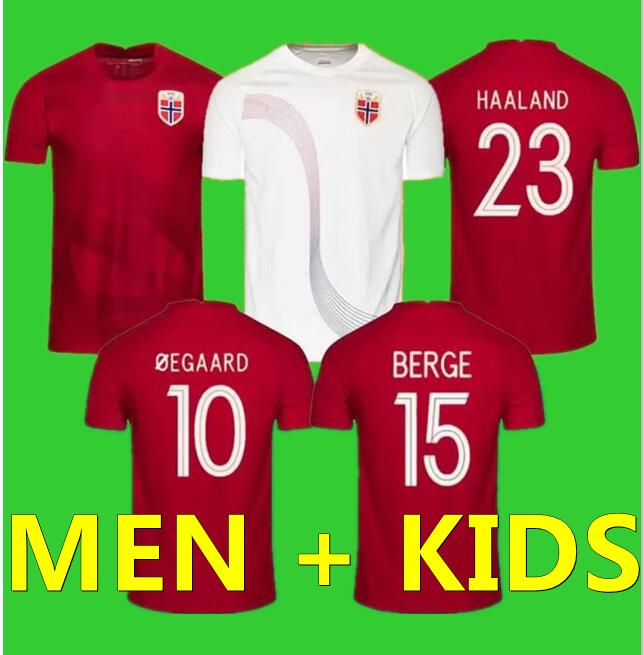 

22 23 Norwaies soccer Jerseys 23 HAALAND noruega 10 ODEGAARD Haaland Odegaard Berge King Sorloth camisetas 2022 2023 national team Football shirt Men S-XXL quality, 2022 home