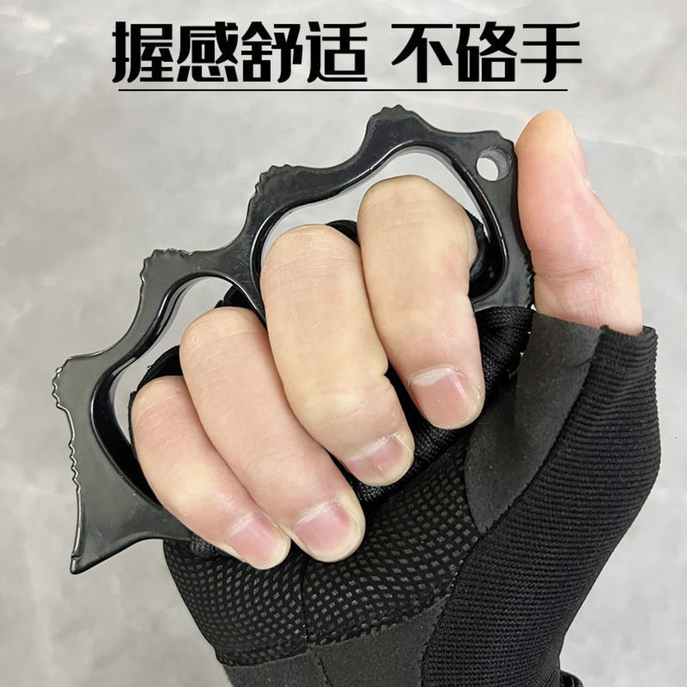 

Supporter Finger Hand Tiger Four Boxer Ring Fist Buckle Car Broken Window Survival Equipment Glass Fiber Legal Self Edc Defense 95SK
