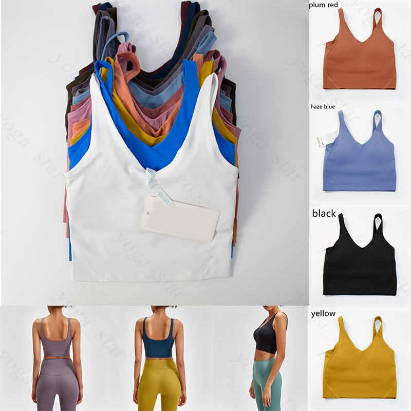 

Yoga Tanks clothes womens sports camisoles bra underwear ladies bras fitness beauty underwears vest designers Crop Top clothing trainers, High quality