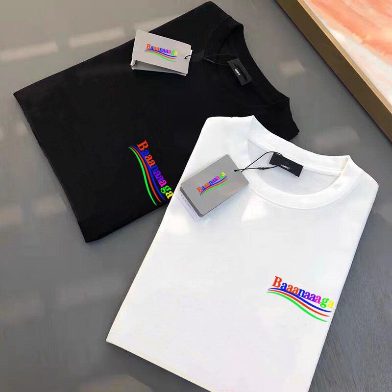 

Men's Clothing Short sleeve Tees Polos Mens T-Shirts Summer simple icon high quality cotton Casual solid color T-shirt Men Fashion kaws Top S-XXL, 17