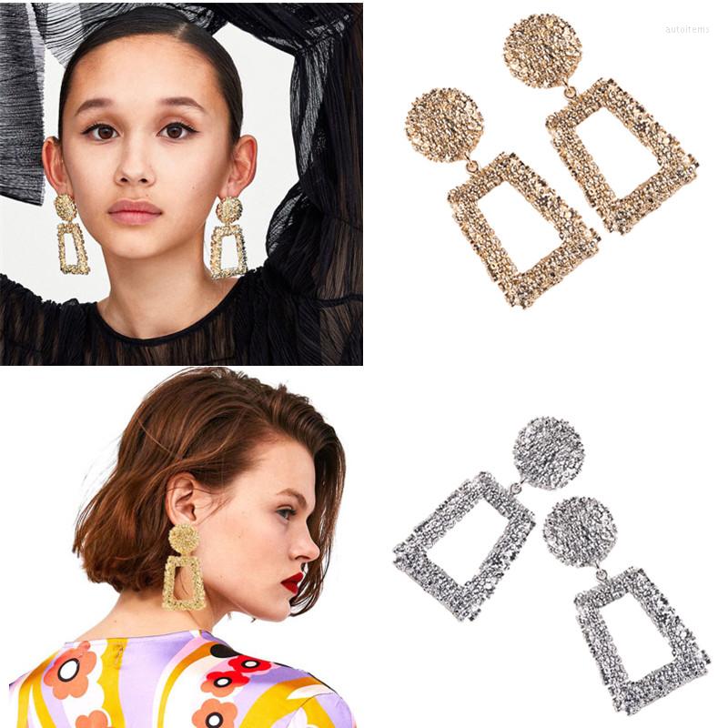 

Dangle & Chandelier Big Punk Drop Earrings For Women Heavy Pendant Wedding Christmas Jewelry Alloy Statement Boucle D'oreille Femme 2022