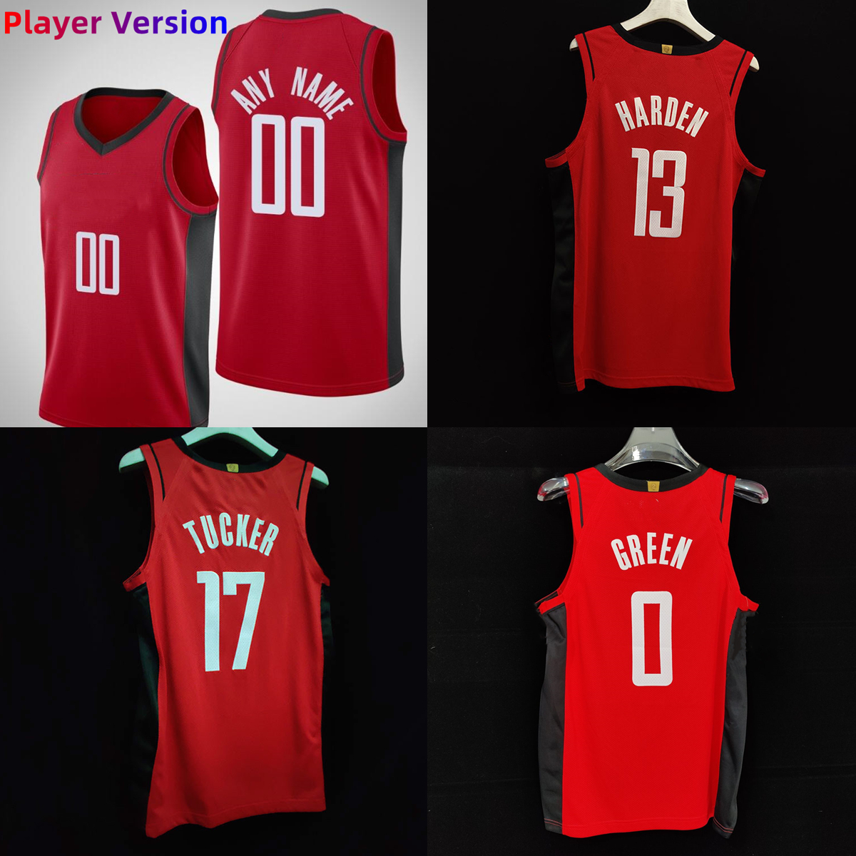 

Authentic Player Version Basketball Jerseys 16 Usman Garuba 9 Josh Christopher 3 Porter. Jr, Other jerseys. send photo on order
