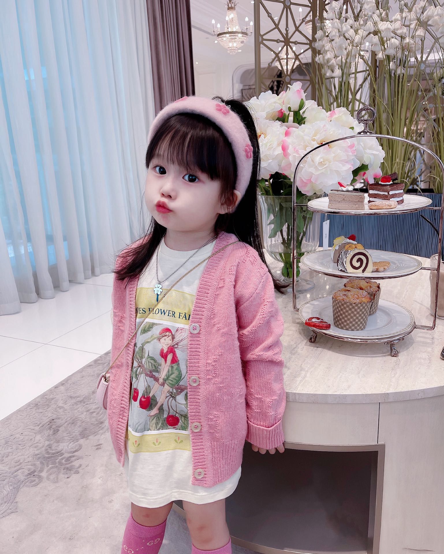 

high quality Autumn Baby kids Cardigans Toddler girls Knitted Sweater jumper Outwear Children Clothes Girl Knitwear Jacket, Pink