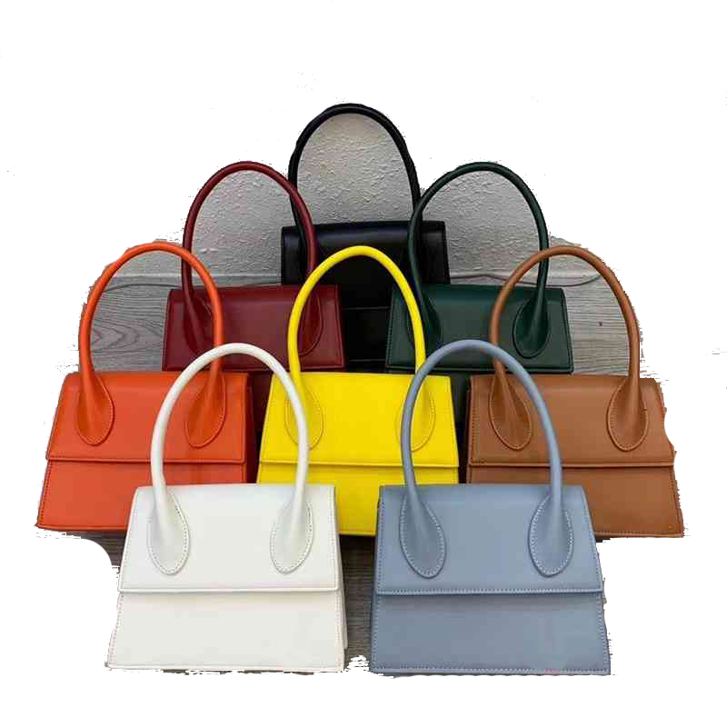 

Fashion Designer Women's New Portable Messenger Shoulder Bag White Leather Handbag Bags Handbags Women G220523, Red plain