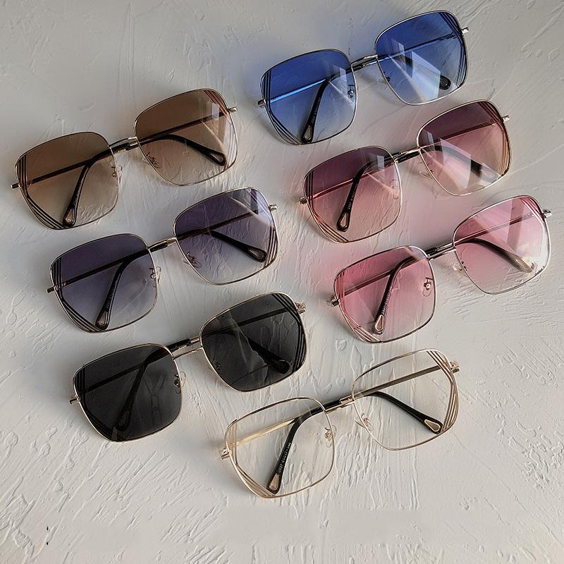 

Sunglasses Men And Women Square Big Frame Retro Street S Hipster SunglassesSunglasses