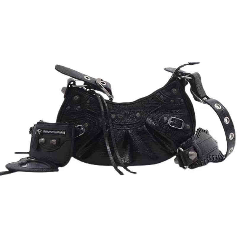 

Designer balencigass Handbags classic Hangbags Aristocrati Armpit Oblique Back Model Celebrity Blog Red Women'ss, Black gift box boutique